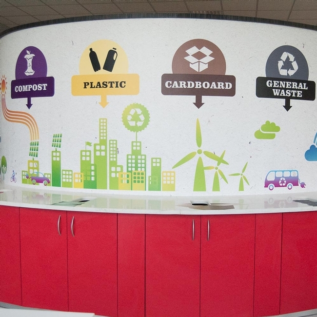 Cafeteria Wall Graphics 